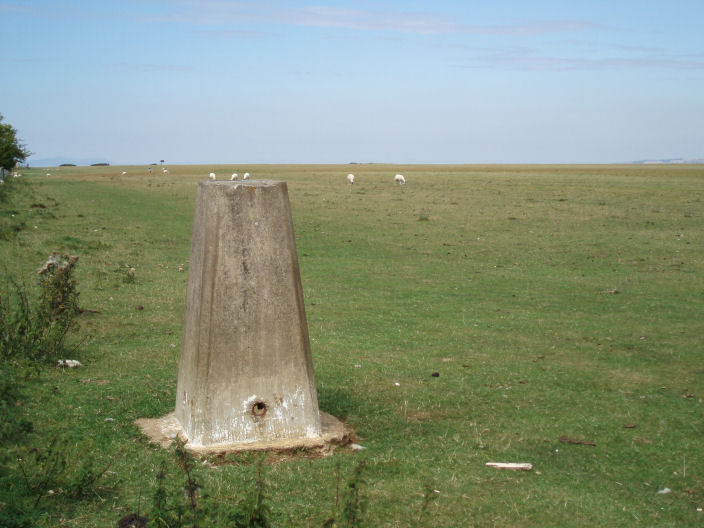 Cleeve Hill trig Cleeve Hill trig